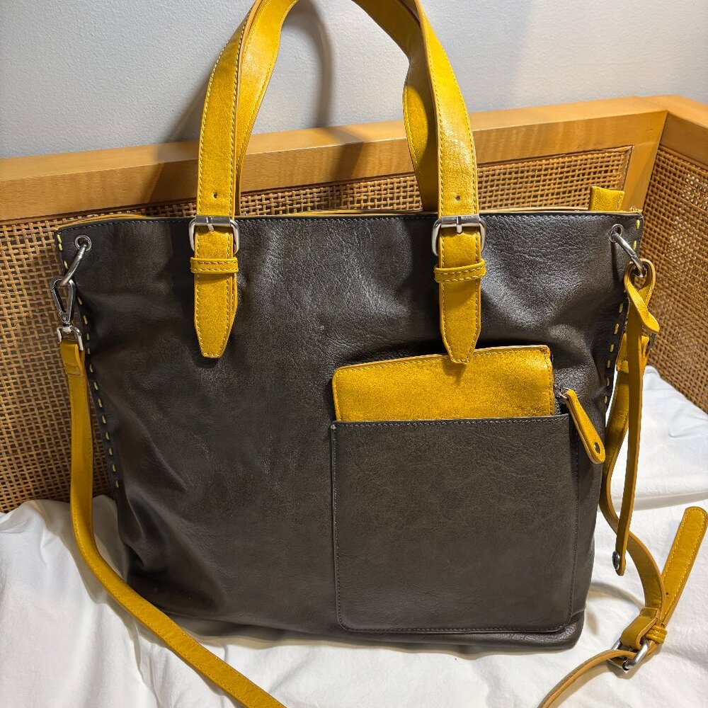 Shiraleah Large Vegan Tote Bag